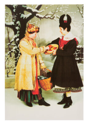 Mihkli ja Mustjala naise 19. sajandi keskpaiga talveriietus