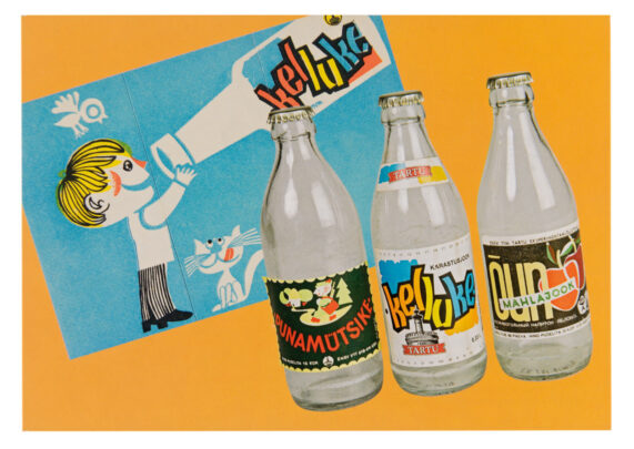 "Little Red Riding Hood" and "Little Bell" lemonade and "Apple", a juice drink