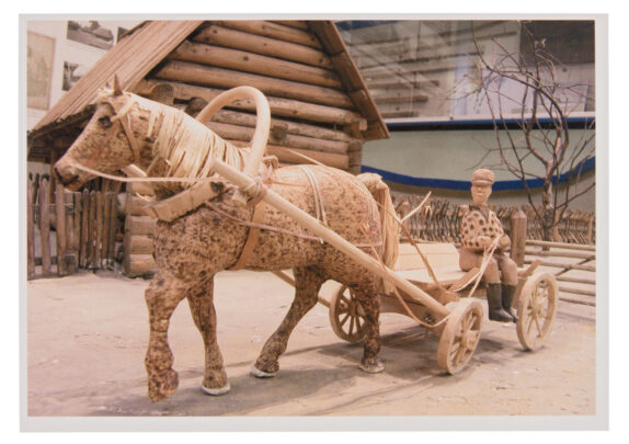 "Hauling manure" by Voldemar Luht