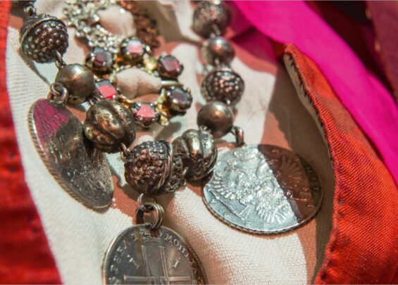 Bride's jewelry from Jüri parish