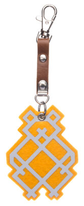 Shiny Pendant with Yellow Ural Bear