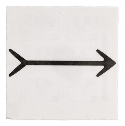 Arrow-shaped Temporary Tattoo