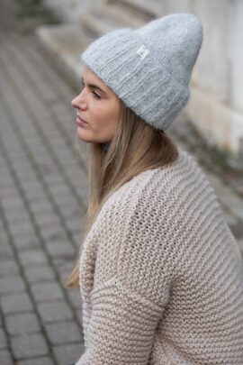 Helehall Alpaka müts