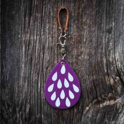 Helkiv ripats lilla vihma kujuga