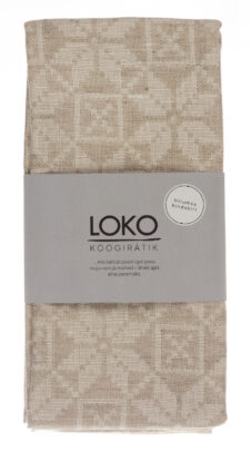 Hiiumaa kindakirjaga köögirätik