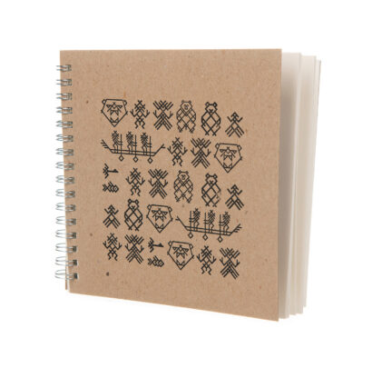 Beež märkmik karudega