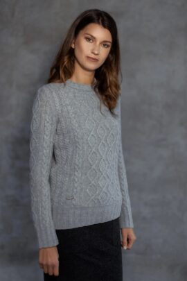 Hall meriinovillane kampsun "Marie" M