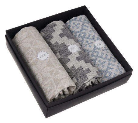 Kindakirjaga köögirätikute kinkekarp