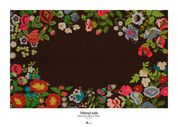 Poster "Tikitud tekk"