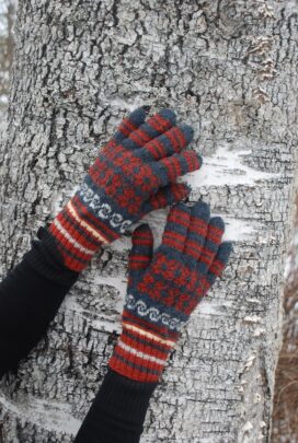 Lambavillast sõrmkindad