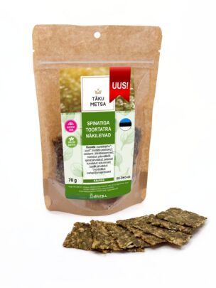 Spinatiga toortatranäkileivad 70 g