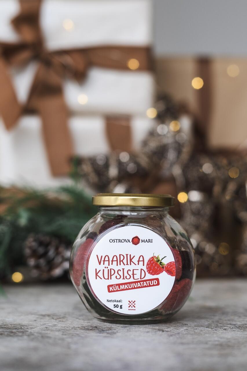 Külmkuivatatud vaarikaküpsised