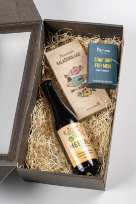 Kalašokolaad, meekali ja meesteseep