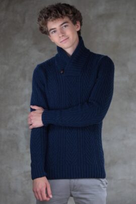 Tumesinine kampsun "Kala Jyri" XXL