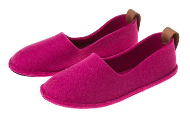 Recycled Felt Slippers, Size 42