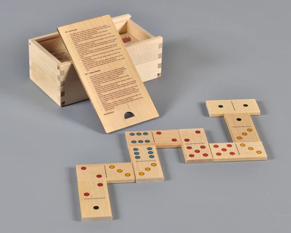 Puidust mäng – Doomino – Loomad ja täpid - Image 4