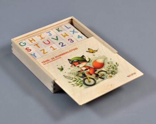 Tähe- ja numbriklotsid