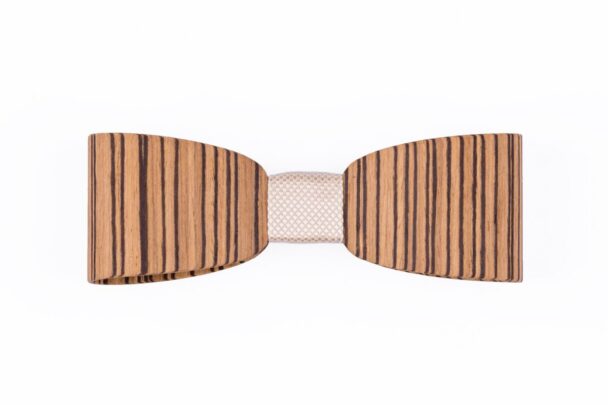 Wooden bow tie Frugalis M