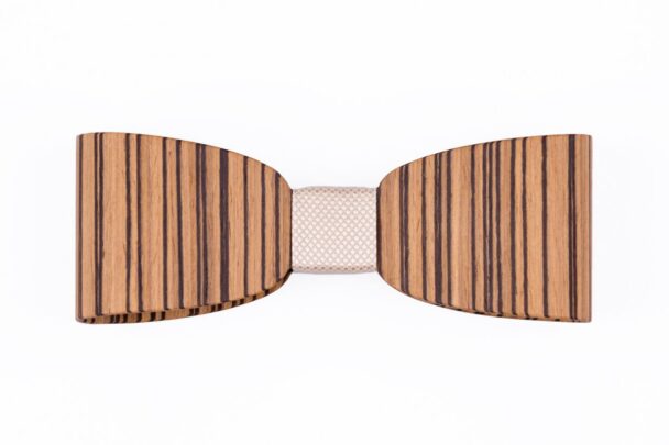 Wooden bow tie Frugalis L