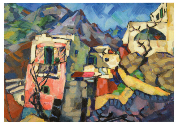 Postkaart "Capri maastik"