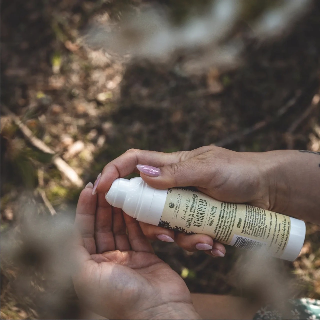 Kadaka ja sidrunheina käte- ja kehakreem - Image 2