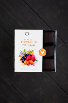 Marjamarmelaadid tumedas šokolaadis