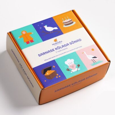 Arendav doomino “Sarnase kõlaga sõnad”, II raskusaste